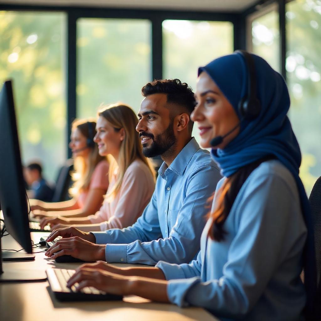 أدور على شركة تأسس لي كول سنتر متكامل
